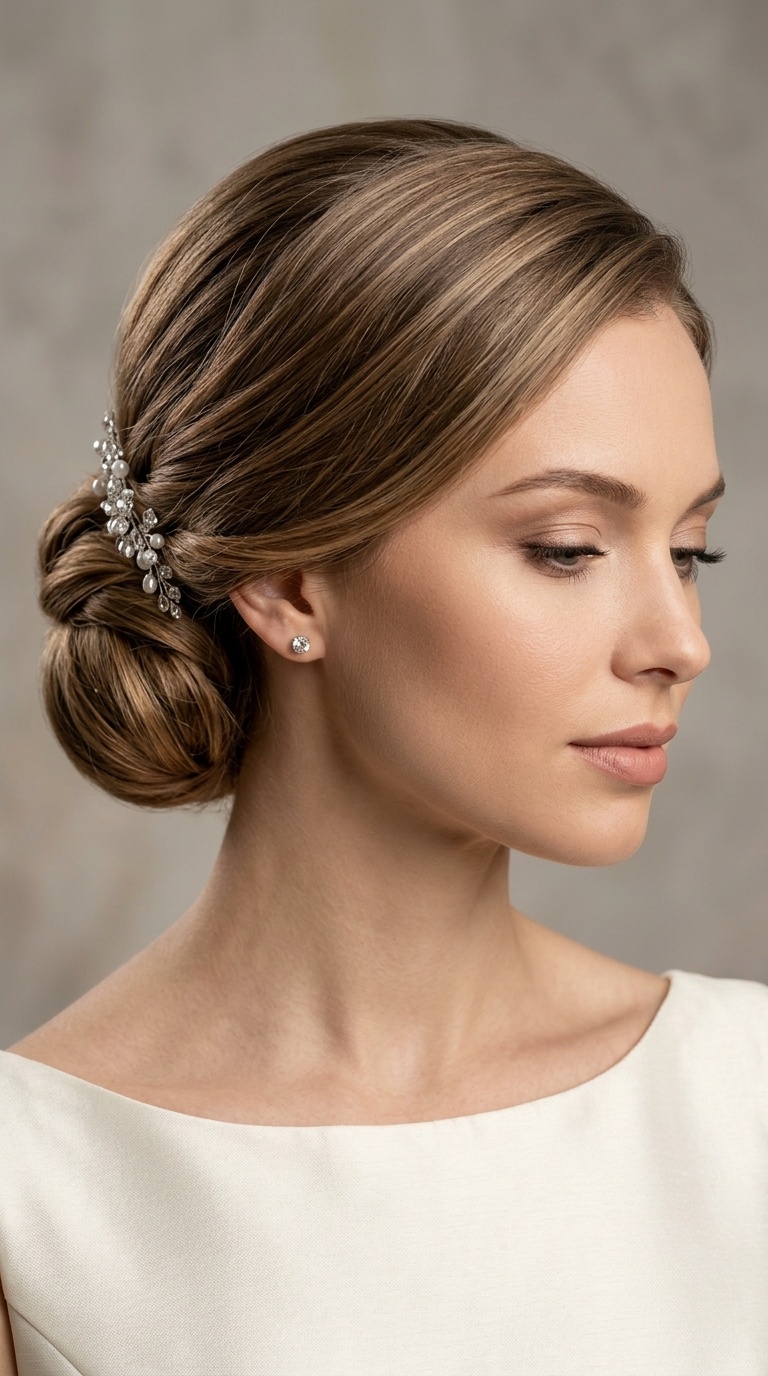 Architectural Low Bun