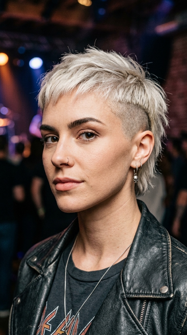 Asymmetrical Buzz with Bleach