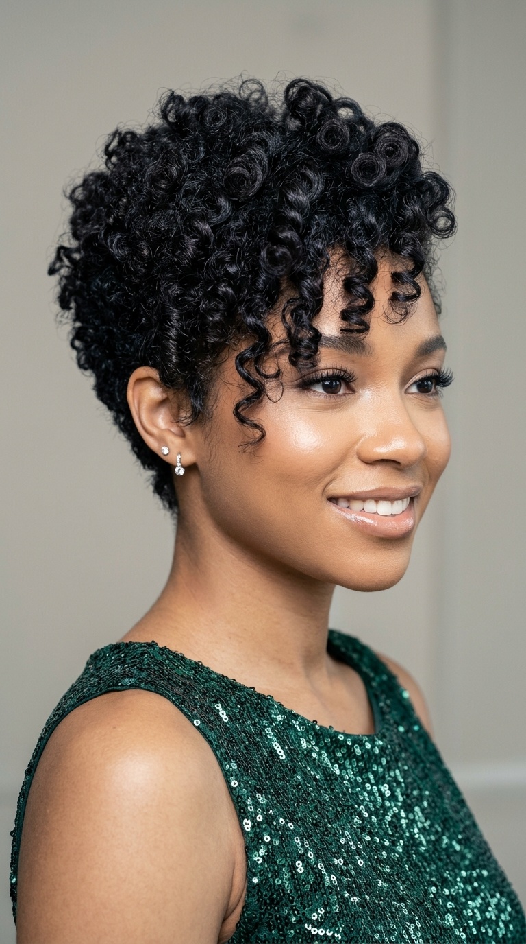 Asymmetrical Curls
