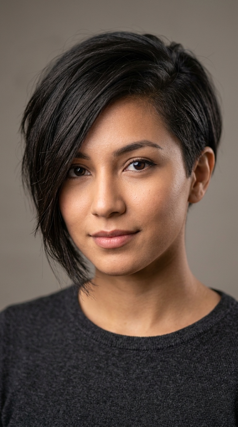 Asymmetrical Cut