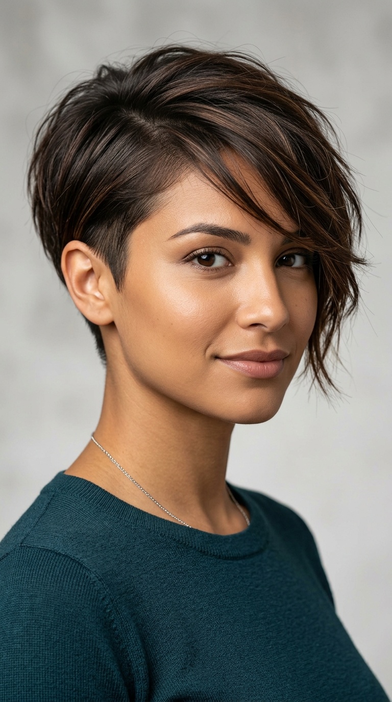 Asymmetrical Cut Style