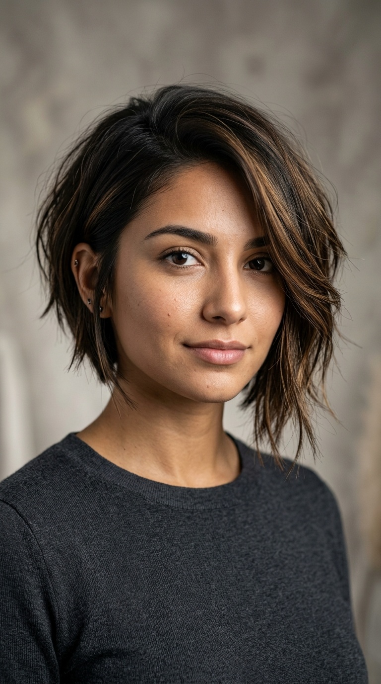 Asymmetrical Layered Bob
