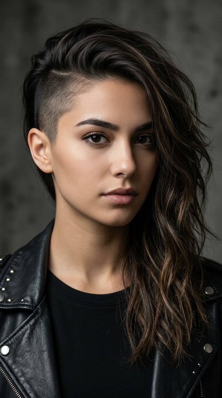 Asymmetrical Side Shave