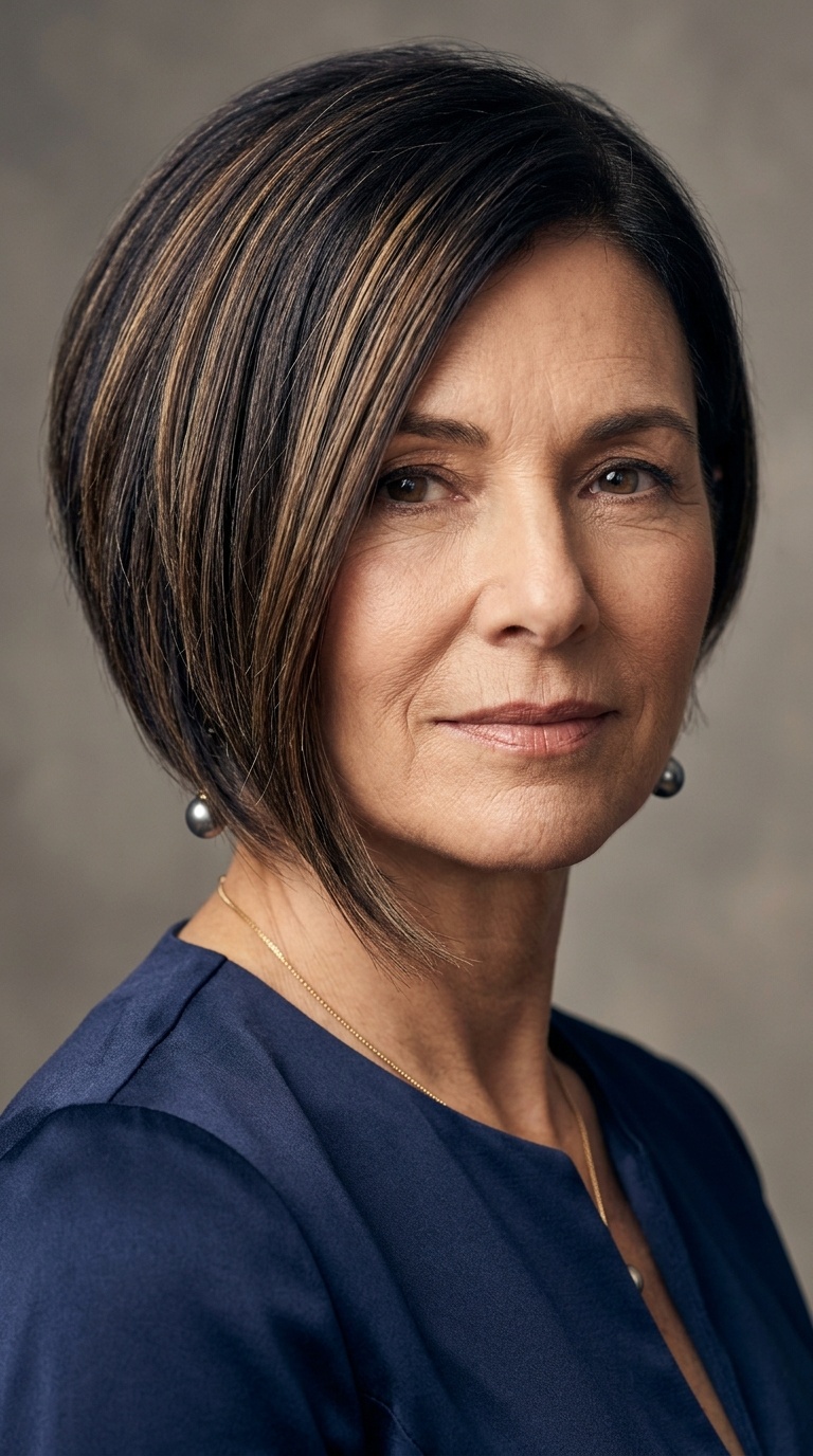 Asymmetrical Sophisticated Bob