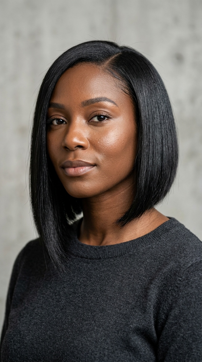 Asymmetrical Straight Bob
