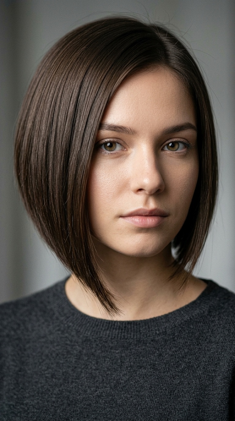 Asymmetrical Straight Crop