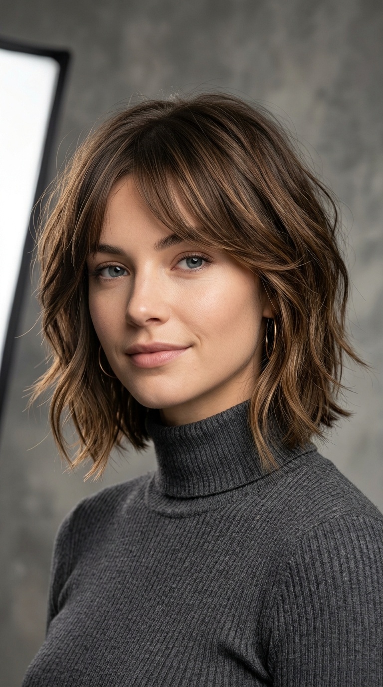 Asymmetrical Textured Lob