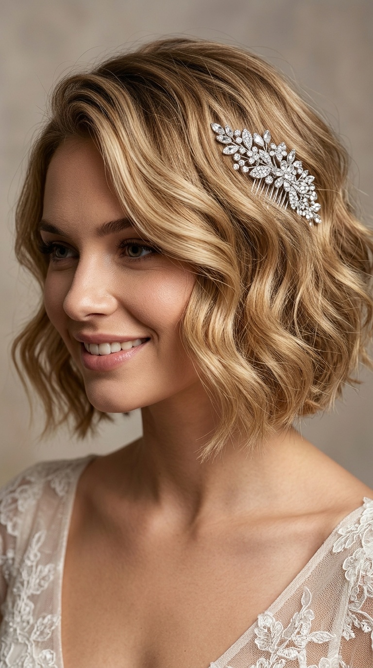Asymmetrical Wave with Crystal Comb