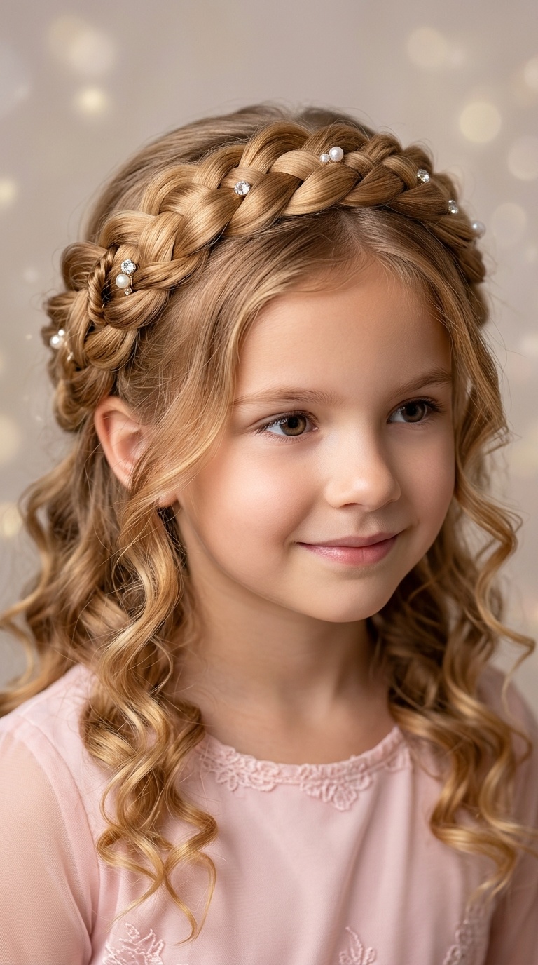 Aurora’s Twisted Crown Braids