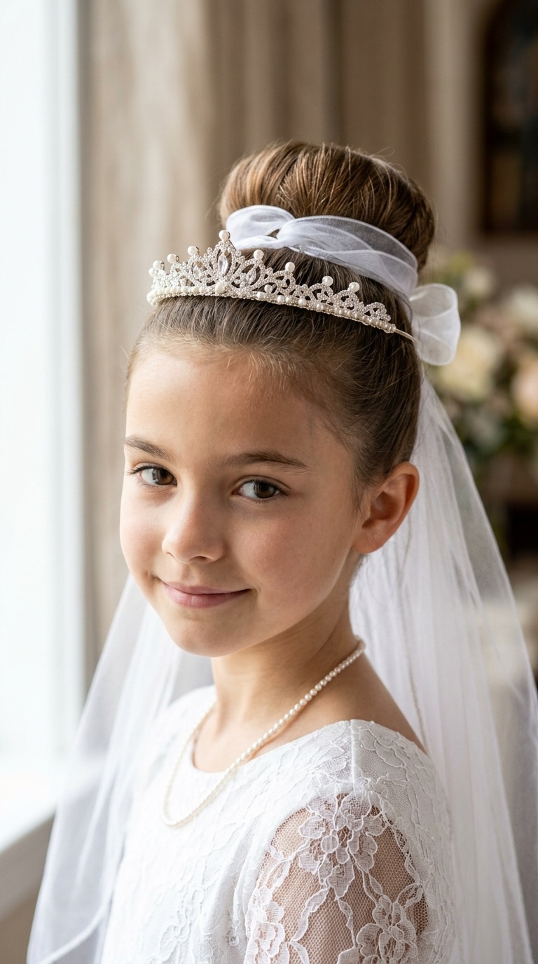 Ballerina Bun with Wrap