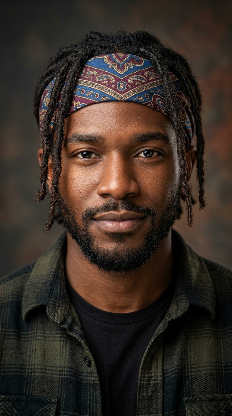 Bandana Wrapped Tie