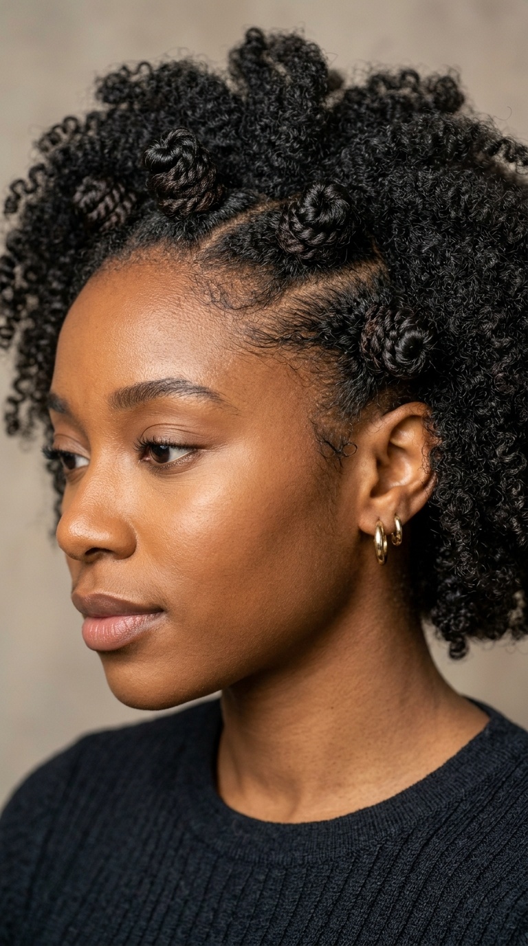 Bantu Knot Accents