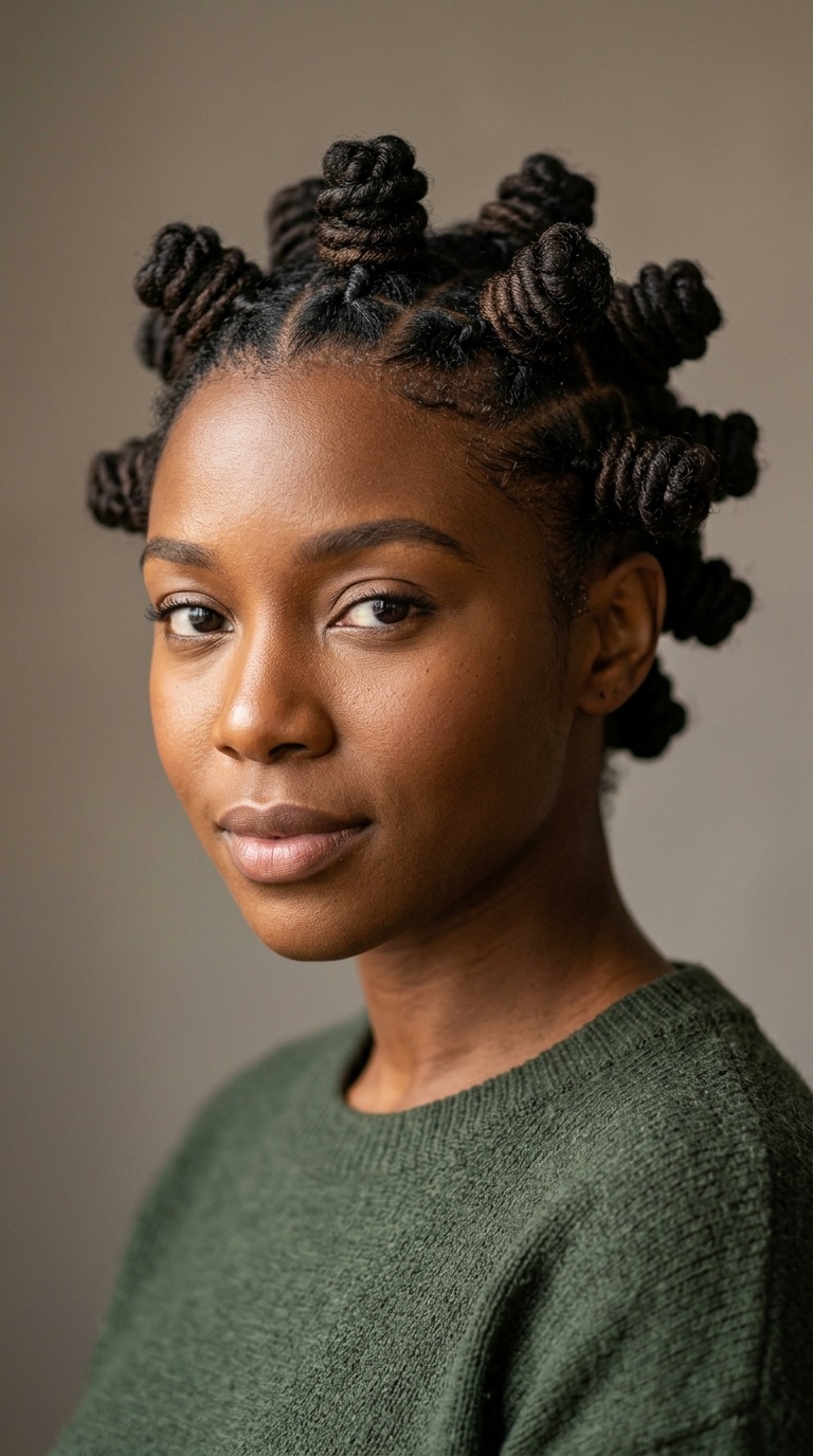 Bantu Knot Locs