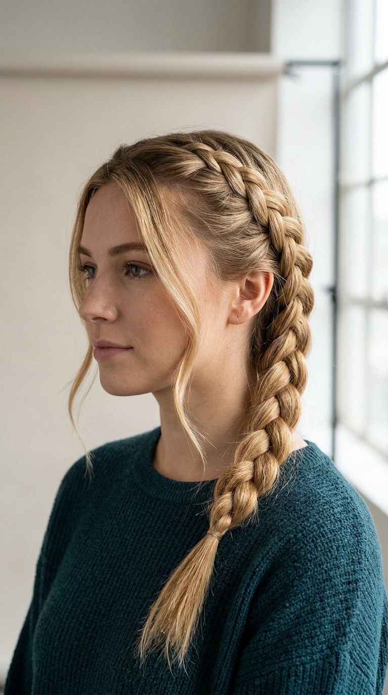 Basic Dutch Braid