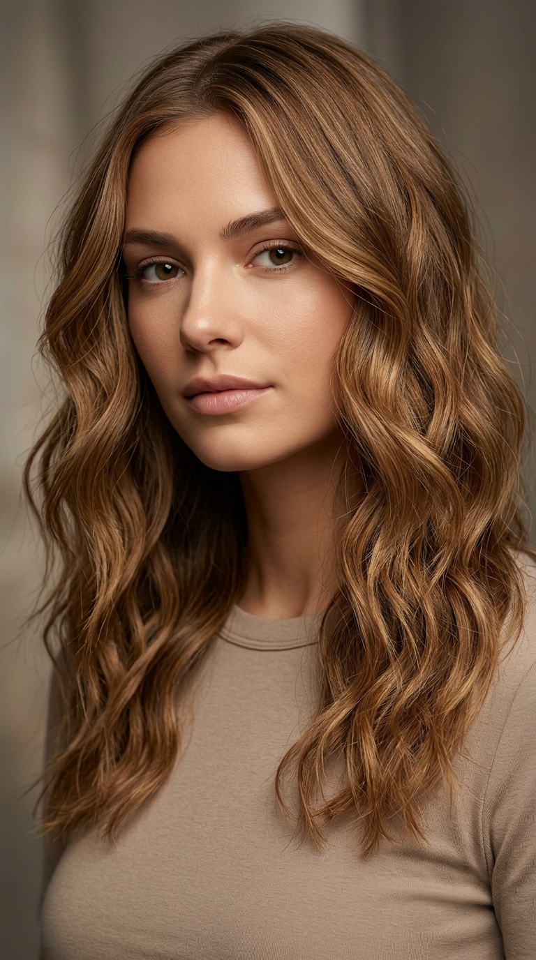 Beachy Flat Iron Waves