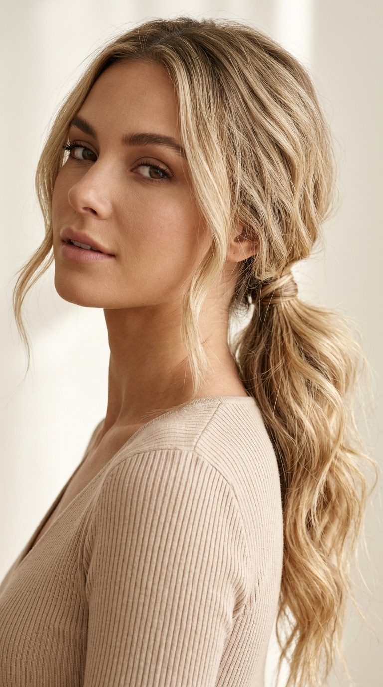 Beachy Textured Low Pony