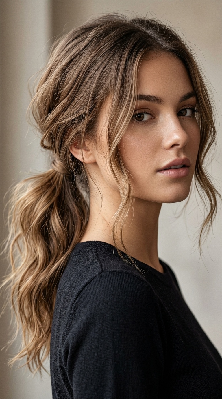 Beachy Textured Low Pony