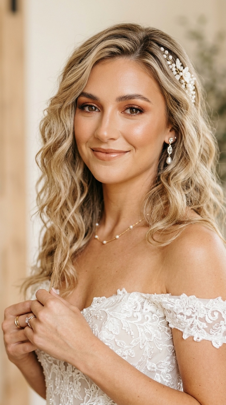 Beachy Waves and Sunkissed Bronze Makeup