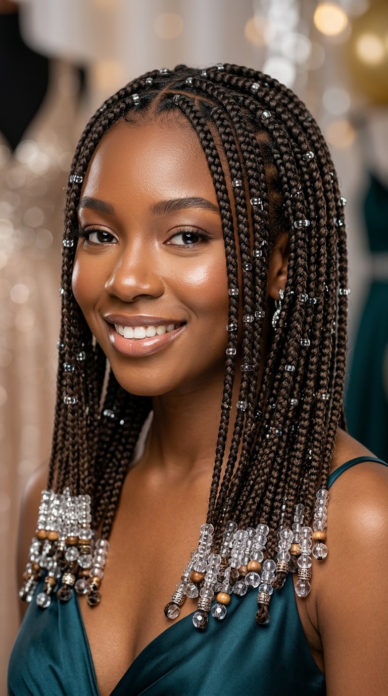 Beaded Box Braids