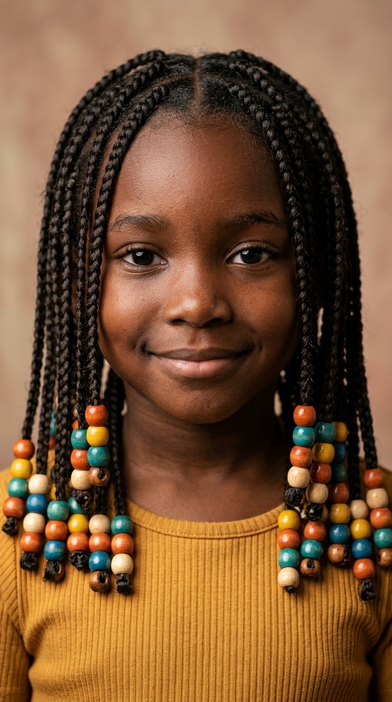 Beaded Individual Braids