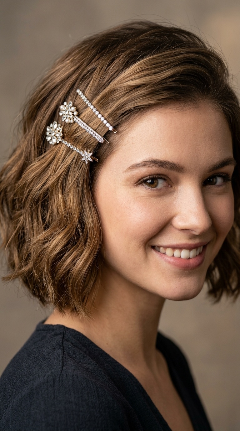 Bejeweled Bobby Pins