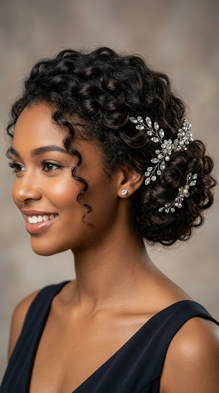 Bejeweled Chignon