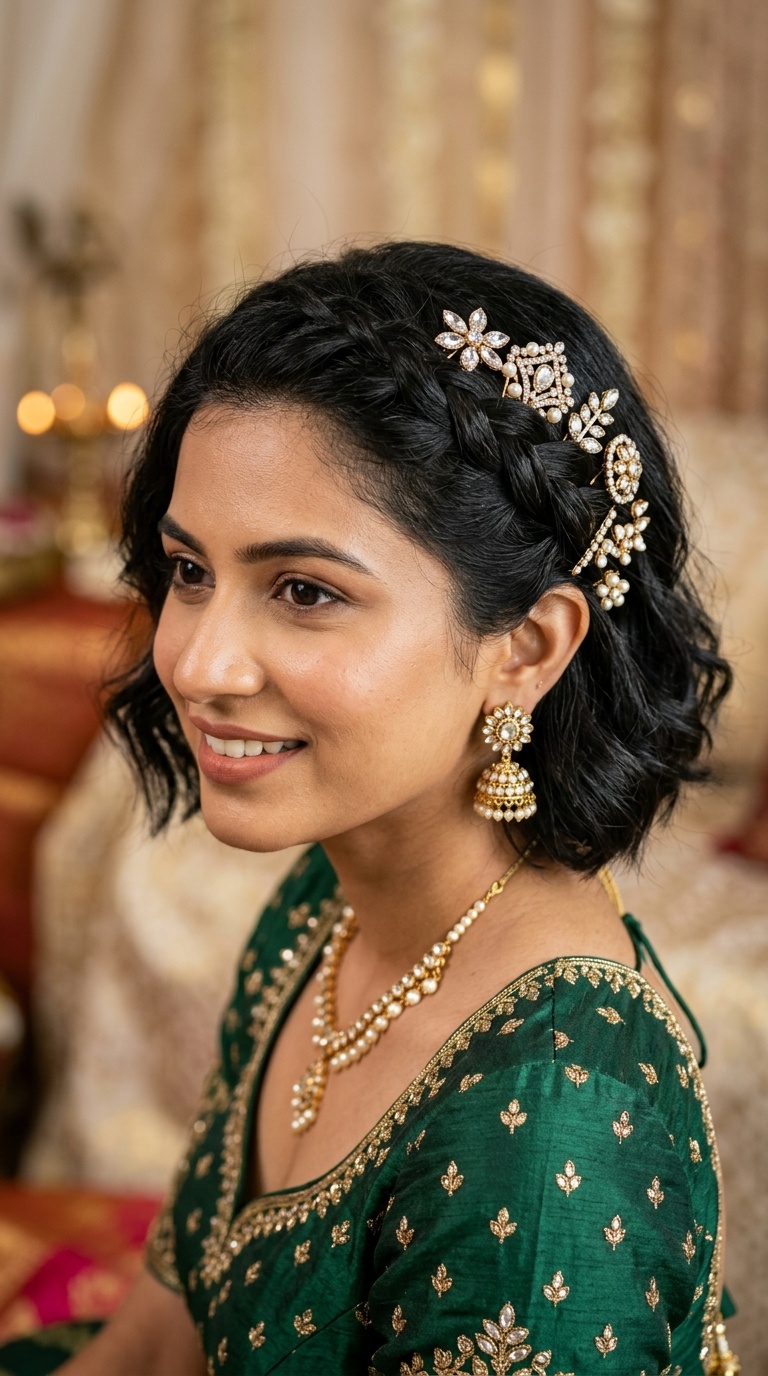 Bejeweled Hair Pins
