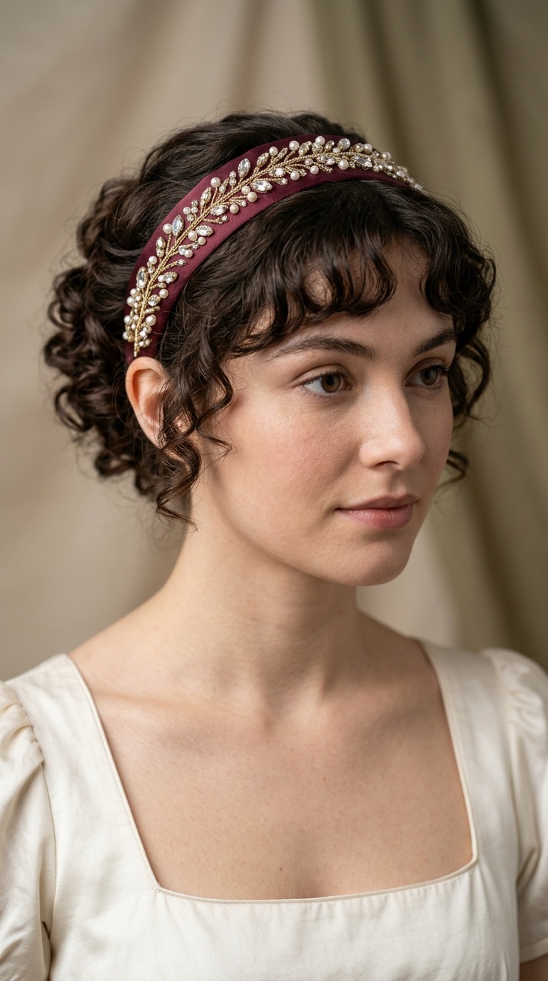 Bejeweled Silk Headbands