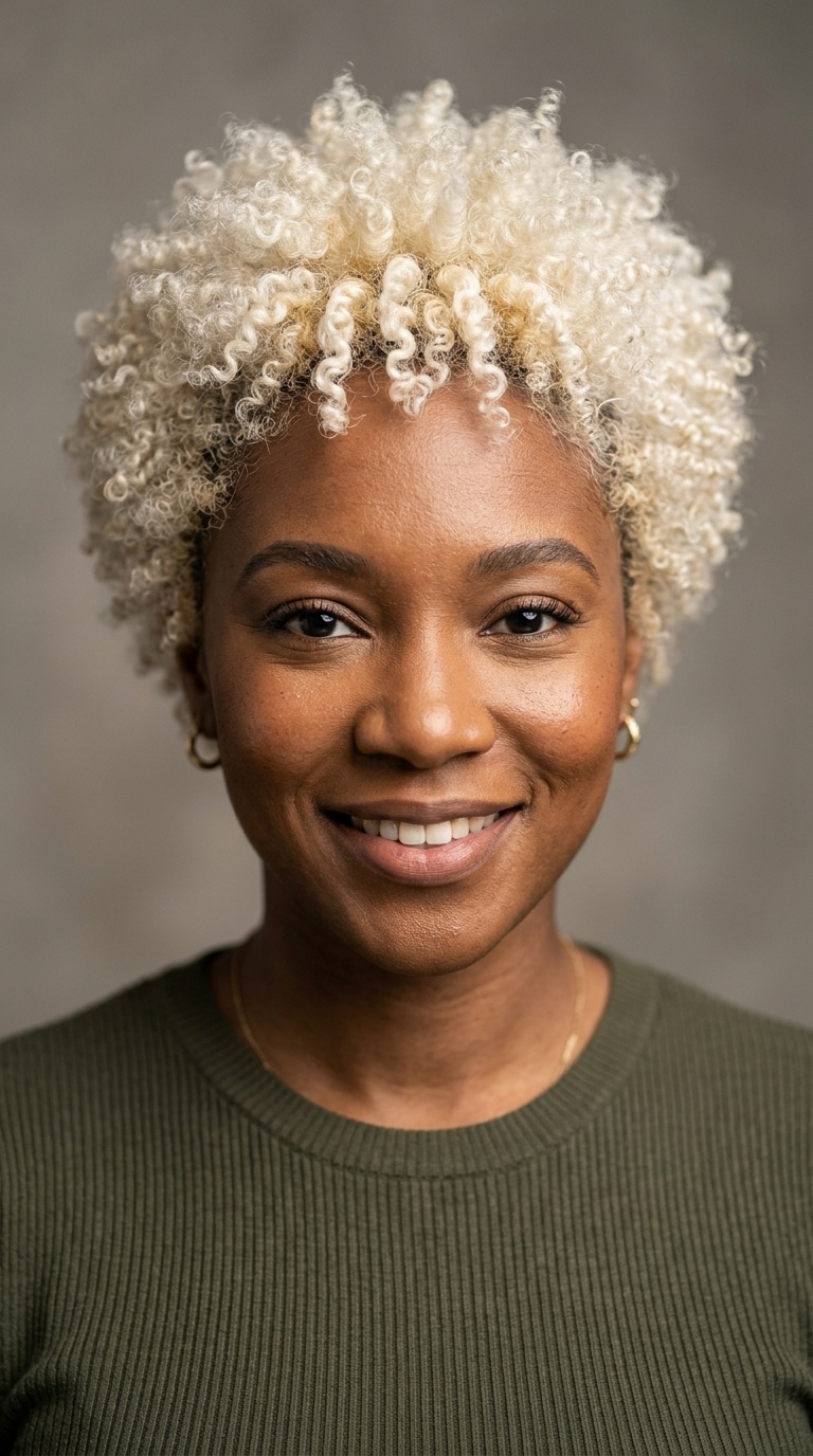 Bleached Blonde TWA