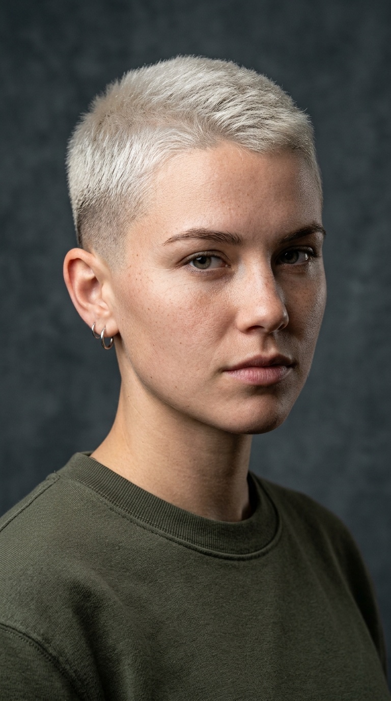 Bleached Buzz with Temp Fade