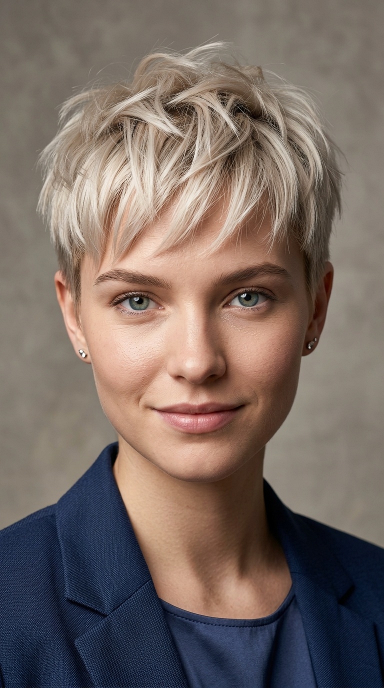 Bleached Textured Crop