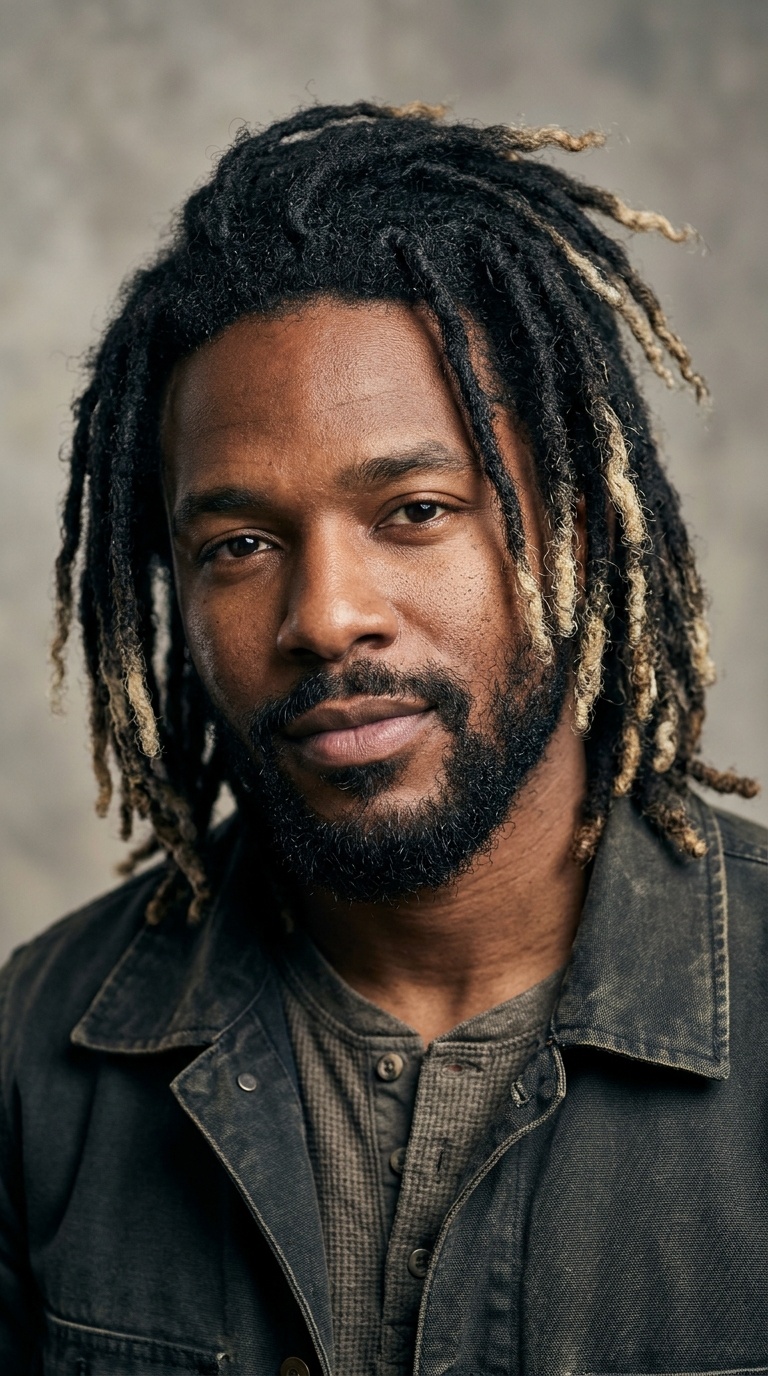 Bleached Tip Rugged Locs