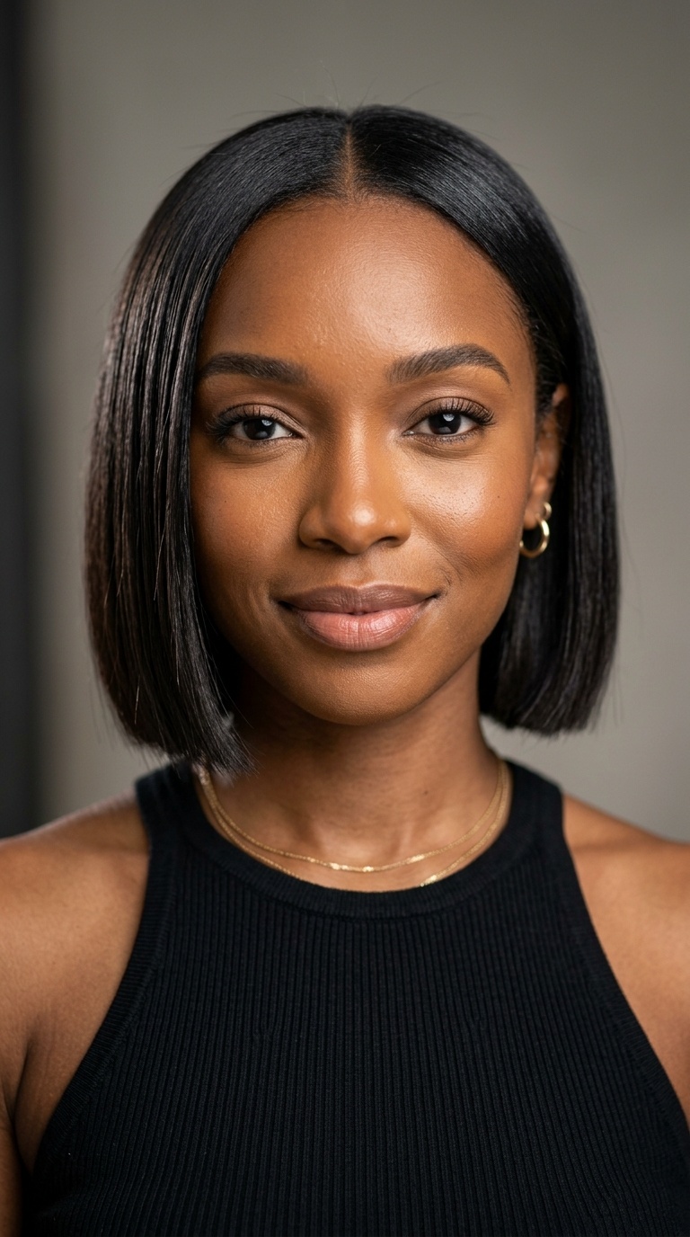 Blunt Chin-Length Cut
