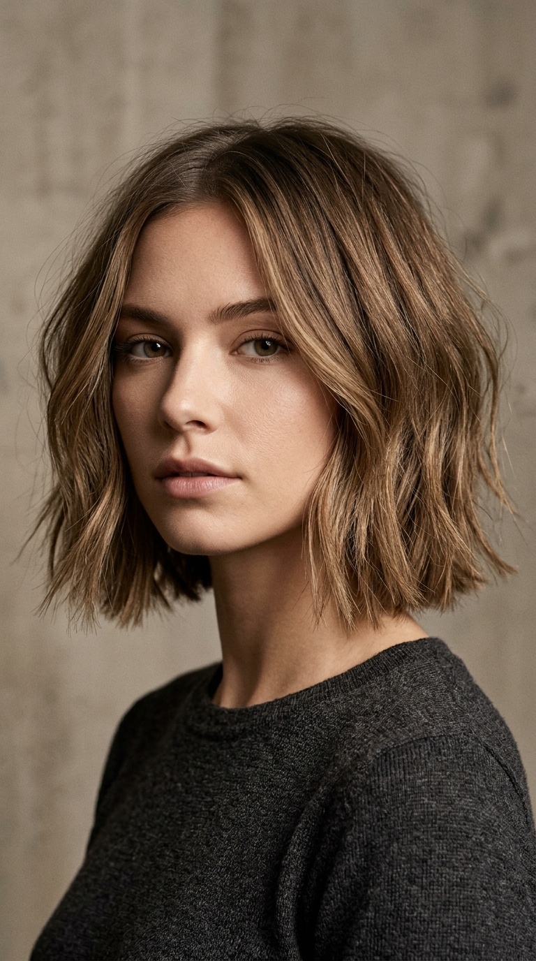 Blunt Choppy Ends