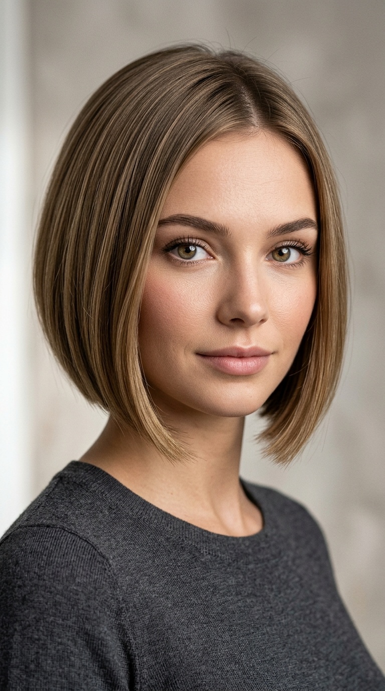 Blunt-Cut Inverted Bob