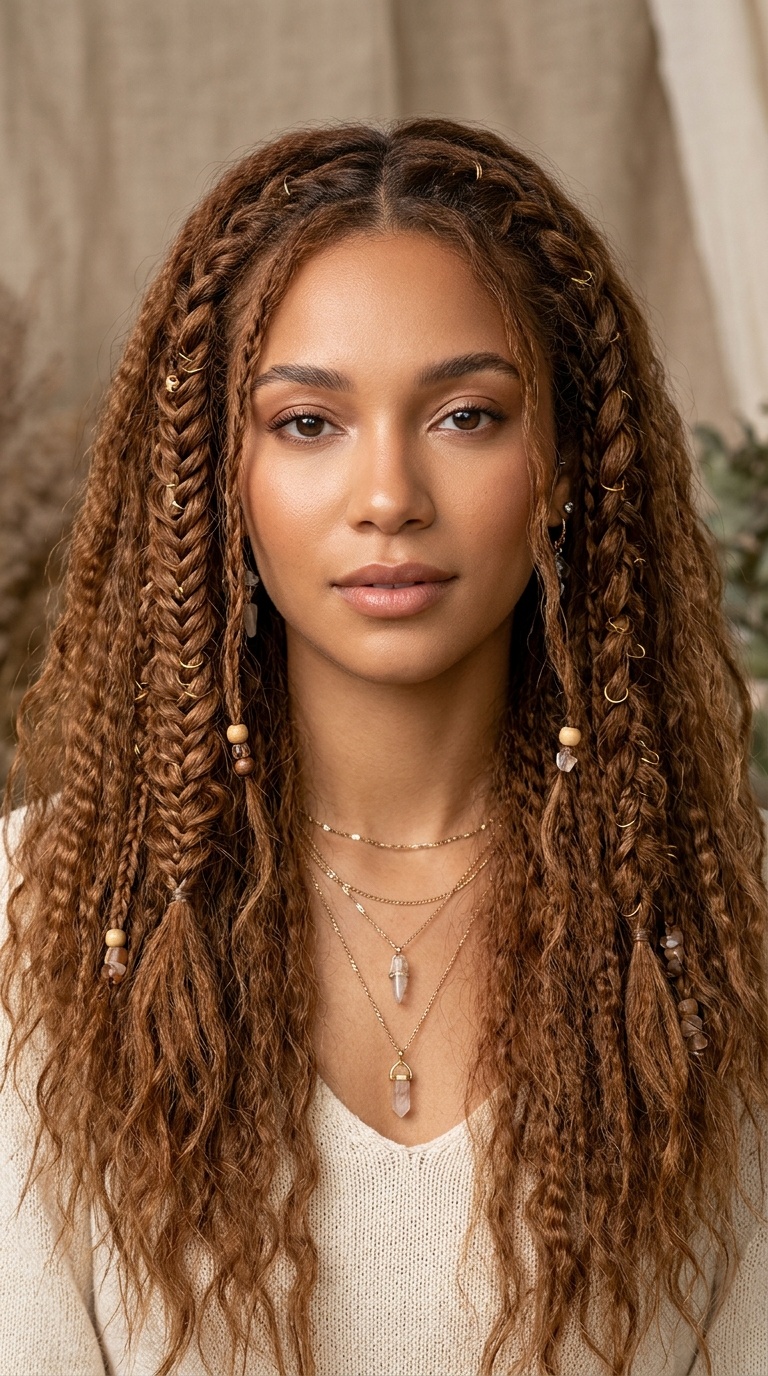 Bohemian Accent Braids