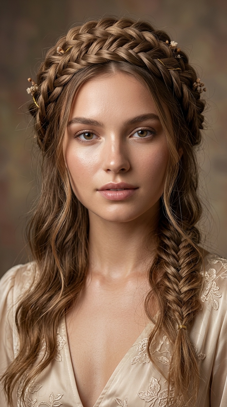 Bohemian Braided Crown