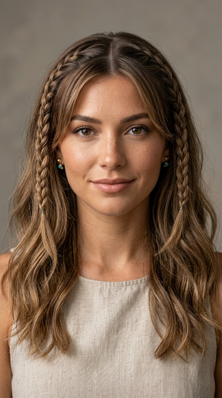Bohemian Braided Face-Frame