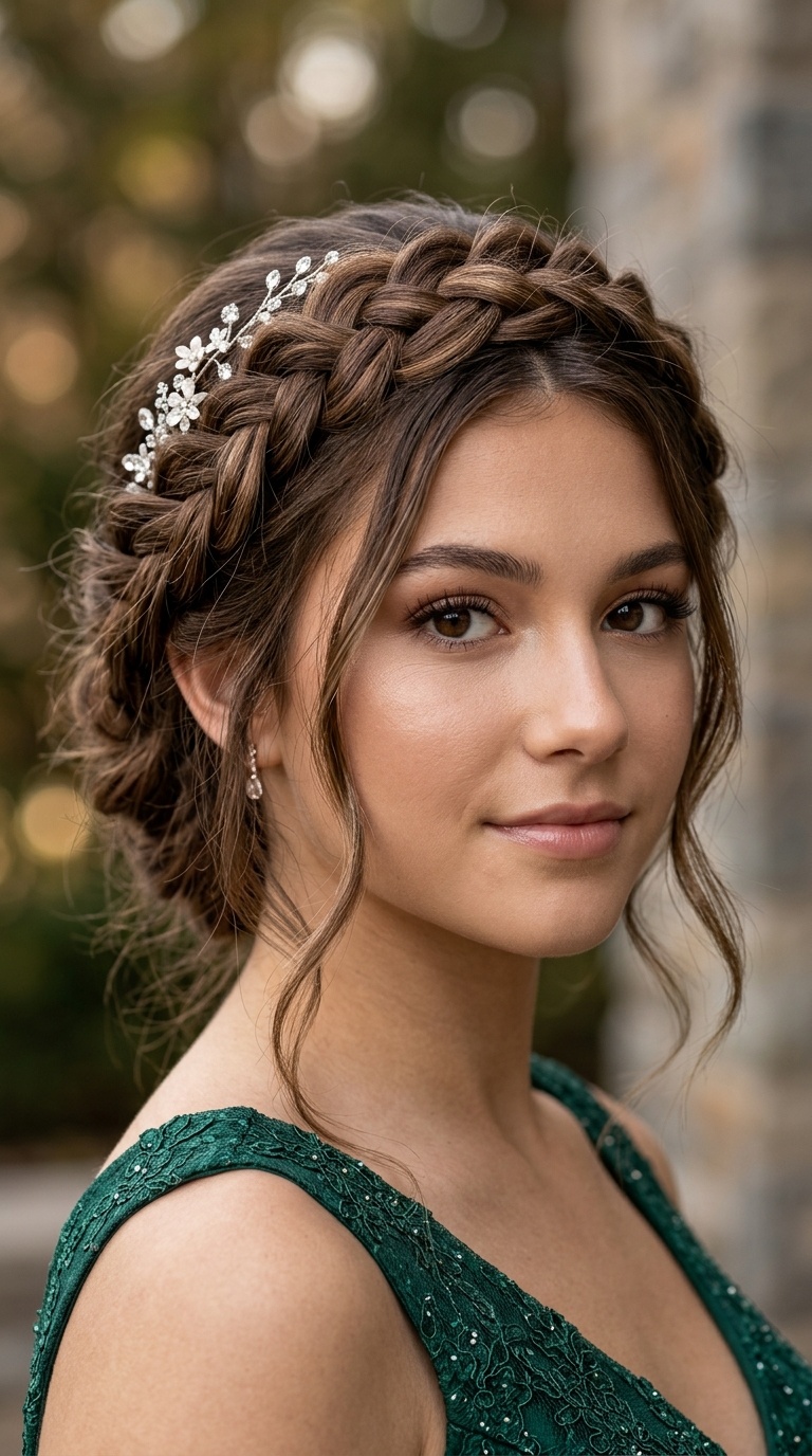 Bohemian Braided Halo