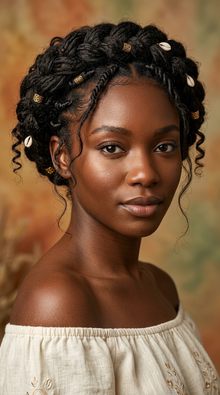 Bohemian Crown Braid