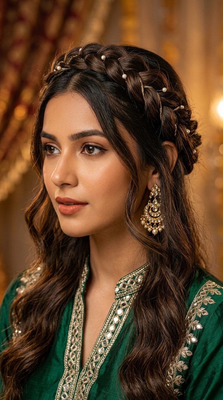 Bohemian Crown Braid