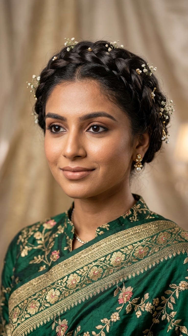 Bohemian Crown Braid