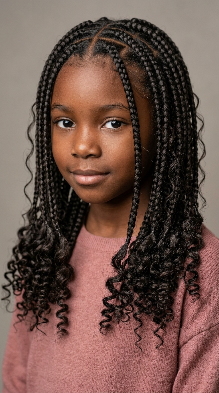 Bohemian Curly Ends