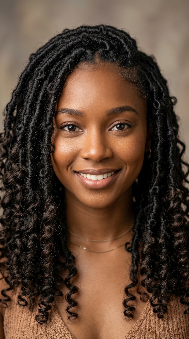 Bohemian Curly Ends