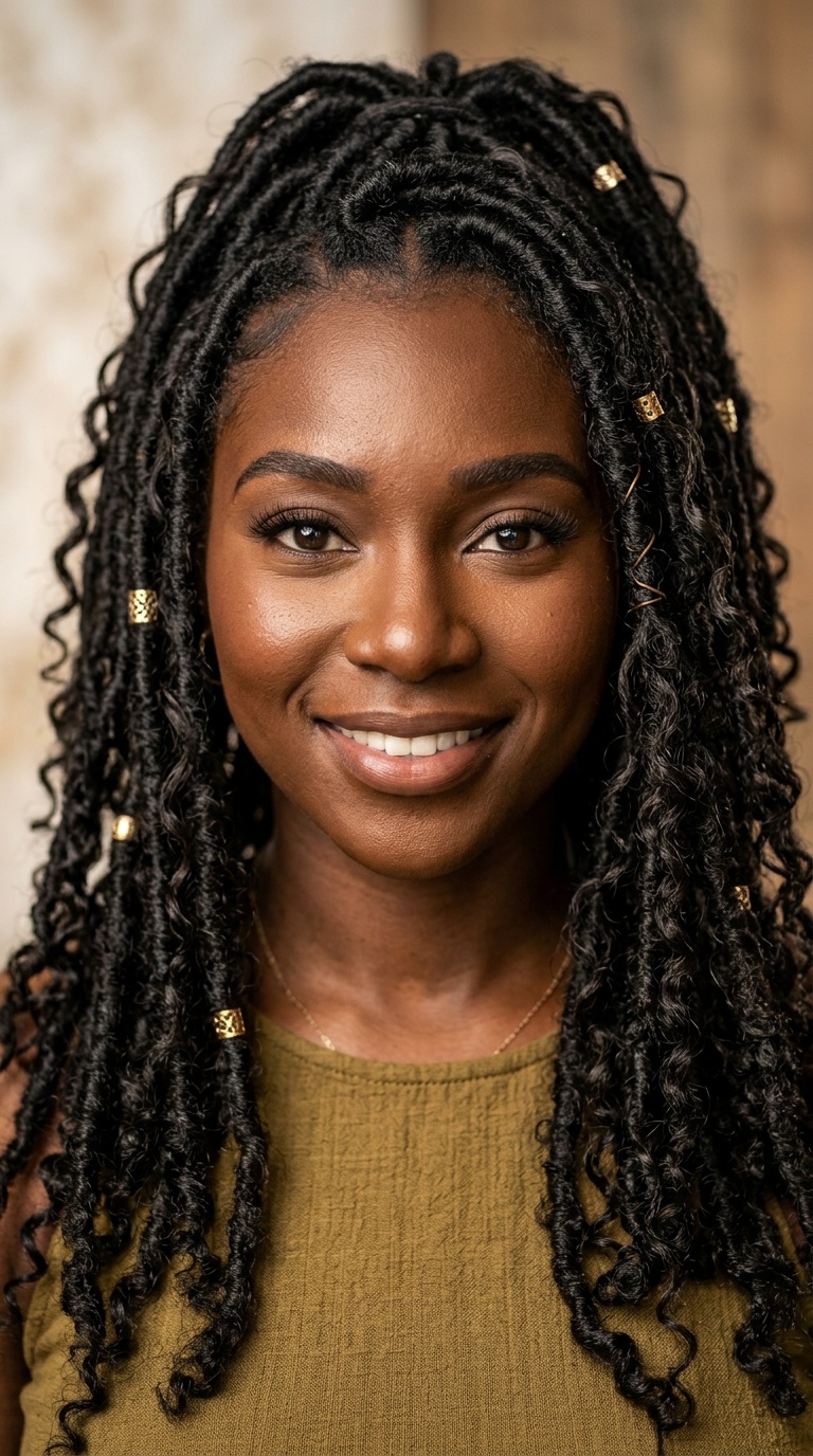 Bohemian Goddess Locs