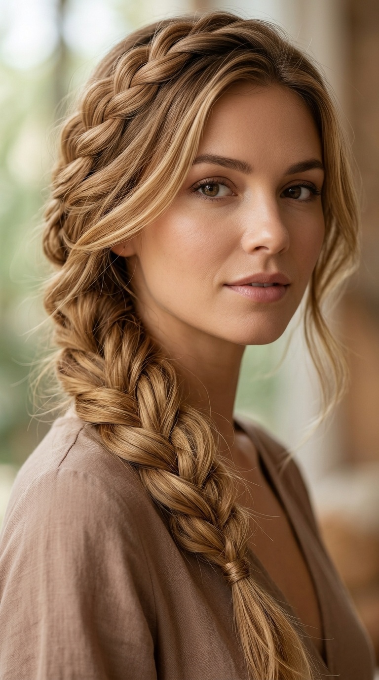 Bohemian Side Braid