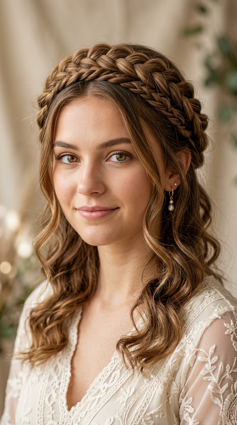 Boho Braided Halo