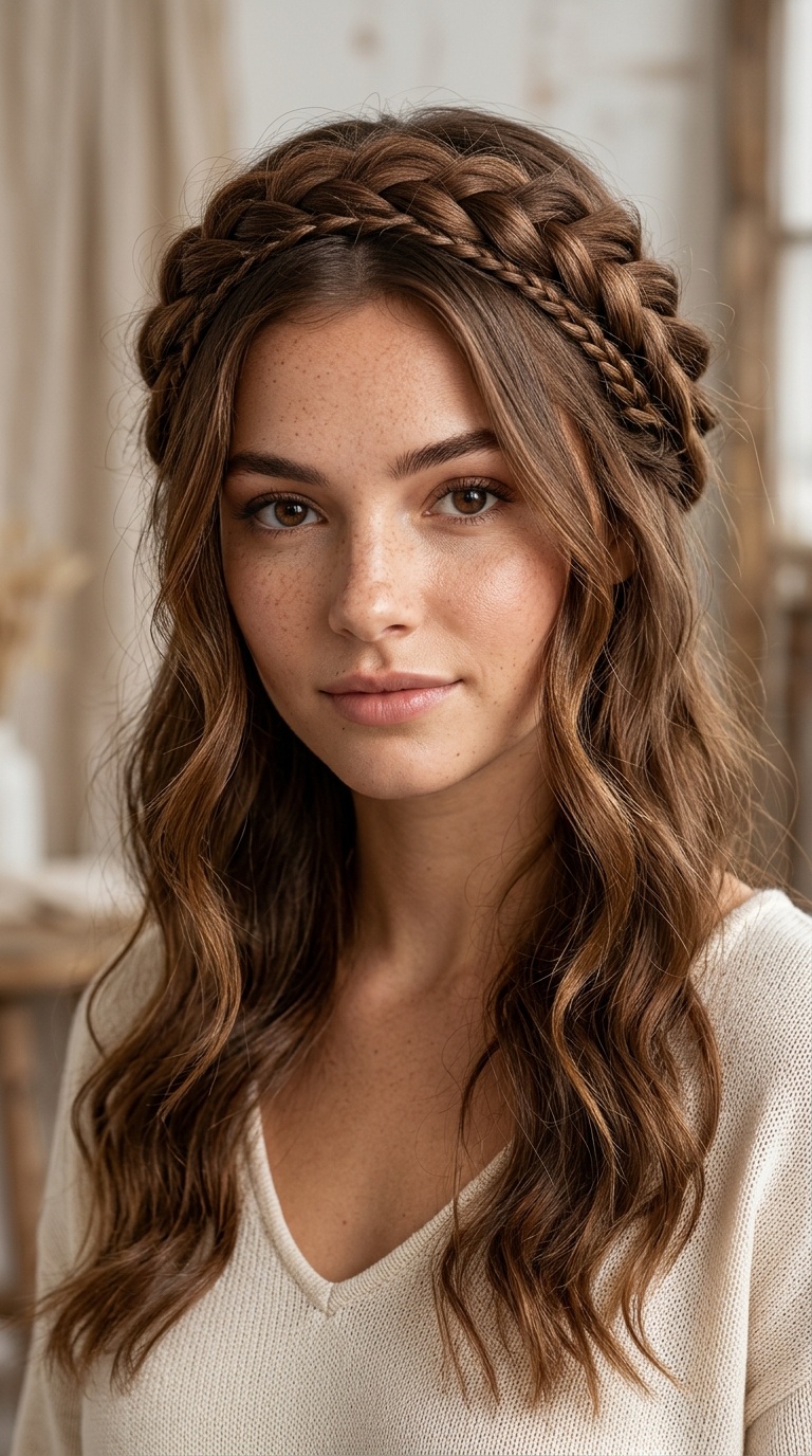 Boho Crown Braid