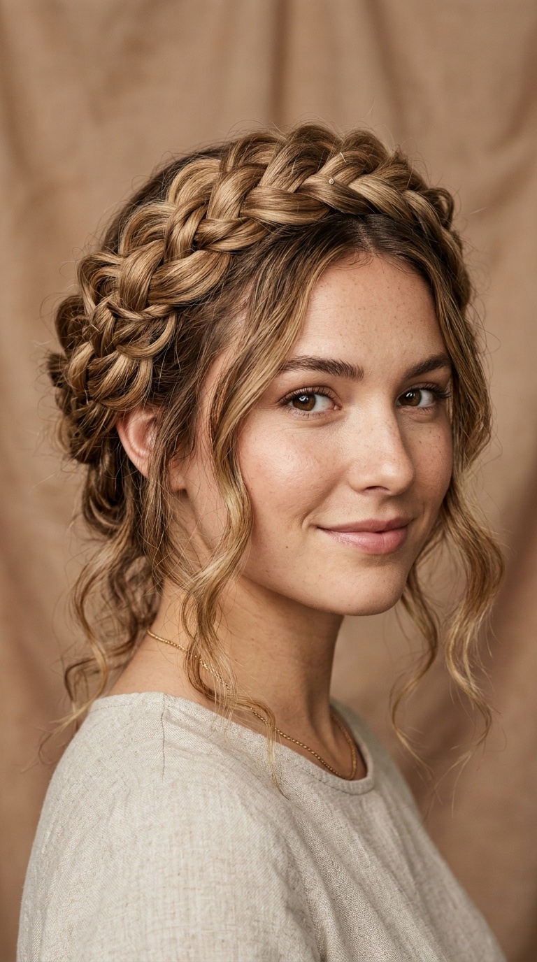 Boho Crown Braid