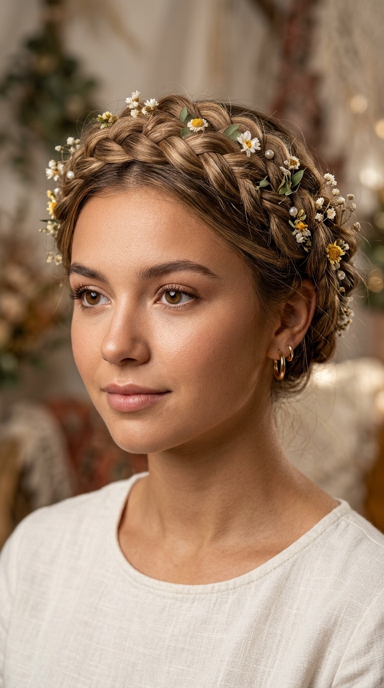 Boho Crown Braid